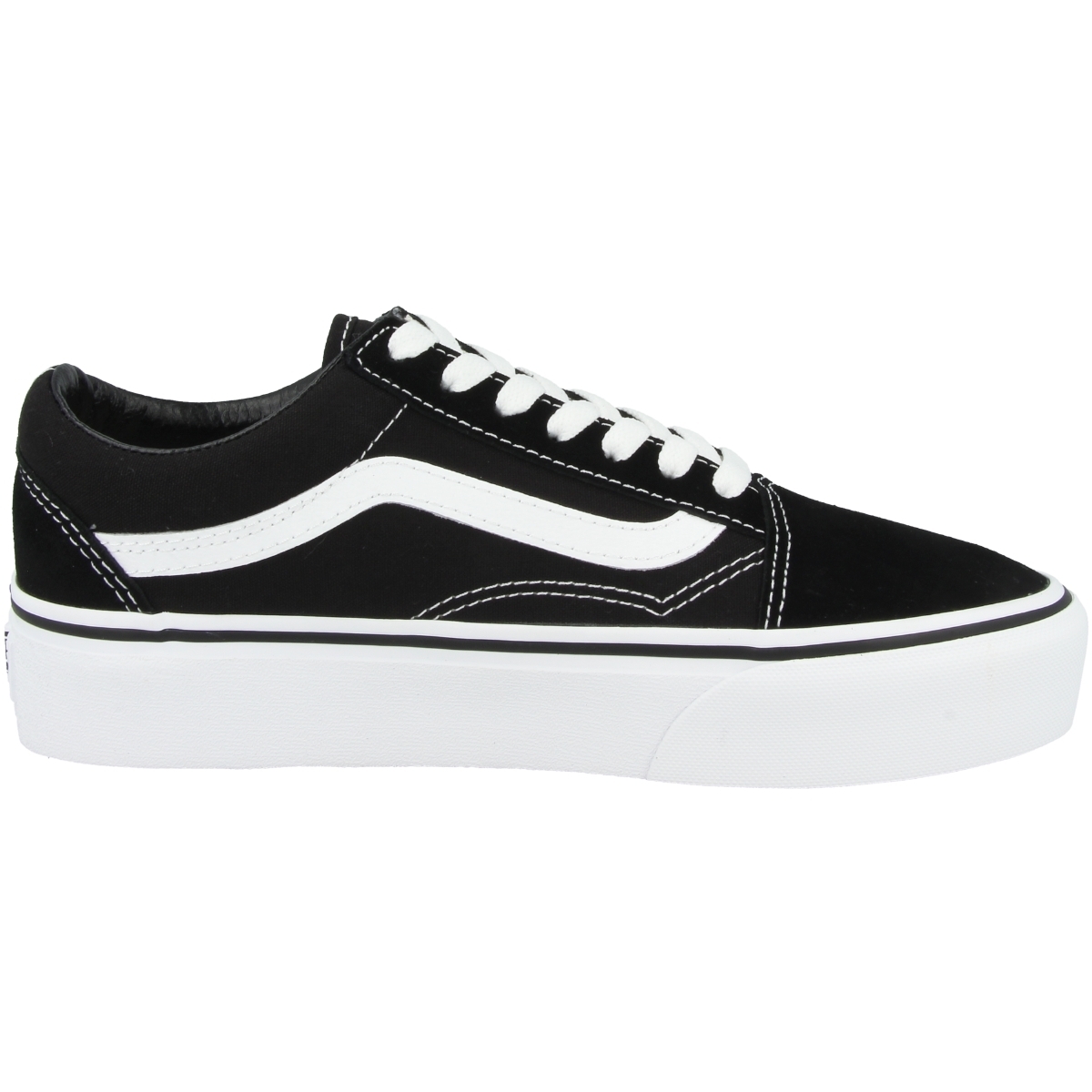 Vans Old Skool Platform Sneaker schwarz