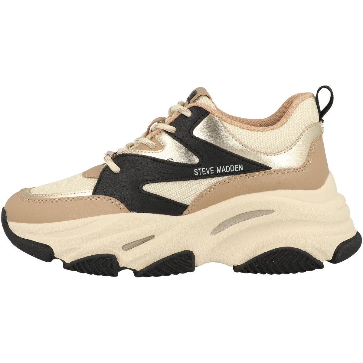 Steve Madden Progressive Sneaker low creme/hellbraun
