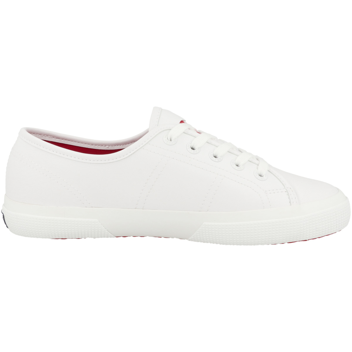 Superga 3750 Heart Vegan Material Leggera Sneaker low weiss