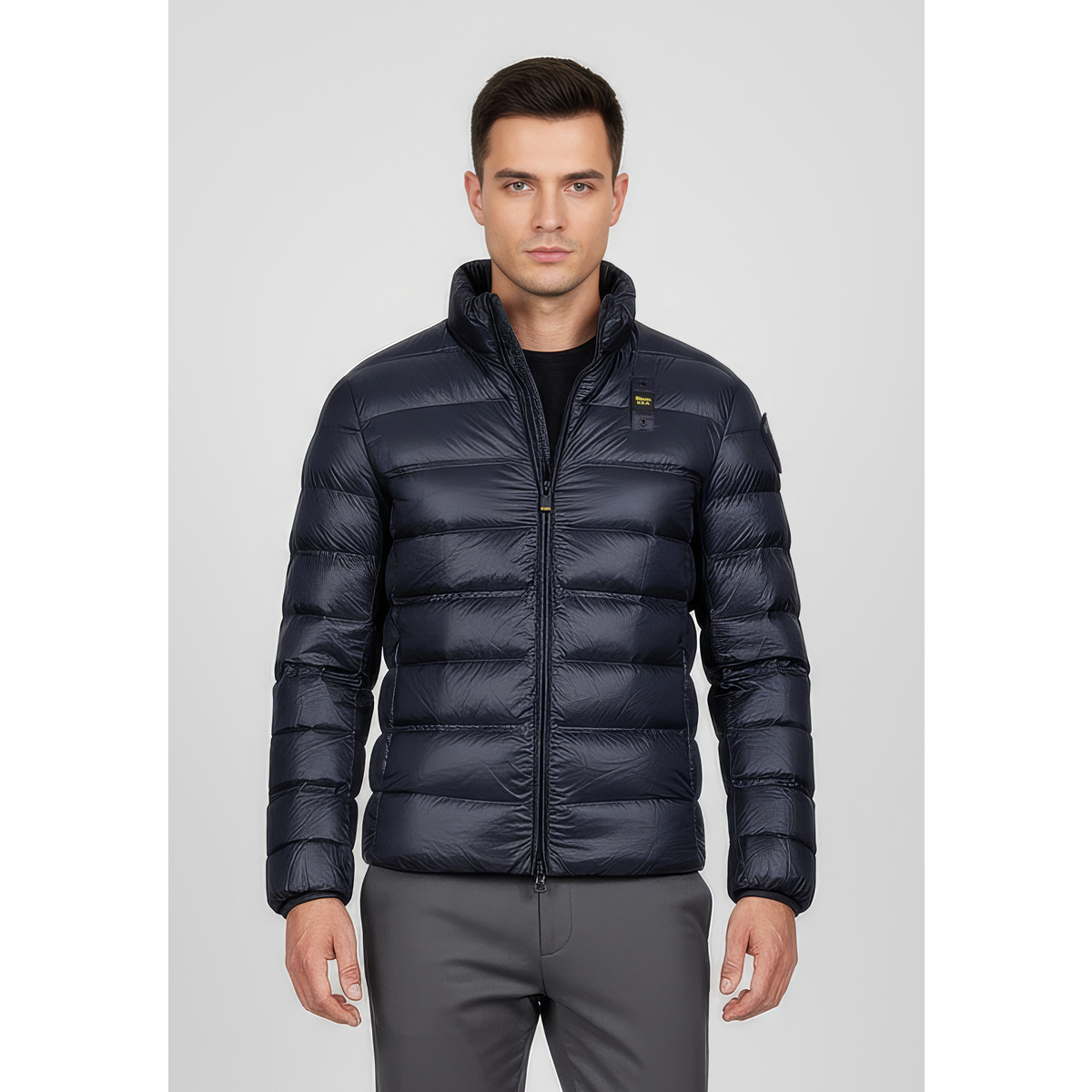 Blauer Belmont Daunenjacke blau