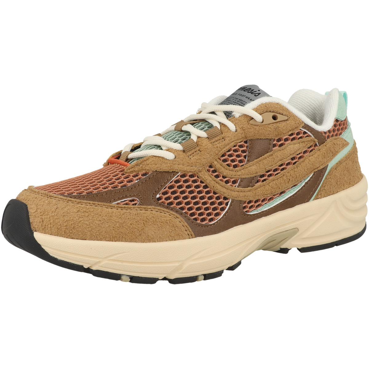 Genesis G-Eco`99 Multi Mesh Sneaker low braun
