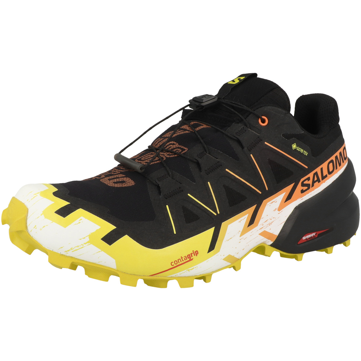 Salomon Speedcross 6 GTX Trailrunning Laufschuhe schwarz