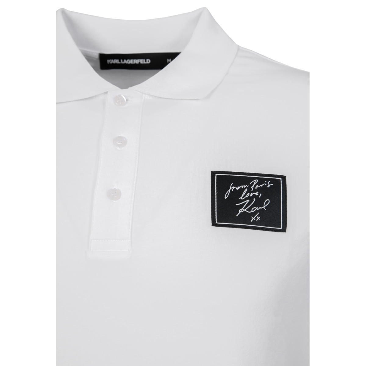 KARL LAGERFELD 745420 Poloshirt weiss