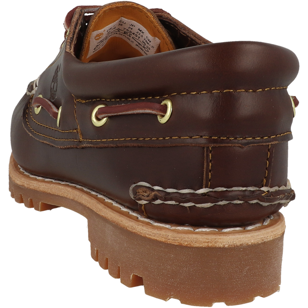 Timberland Authentic Boat Slipper dunkelbraun