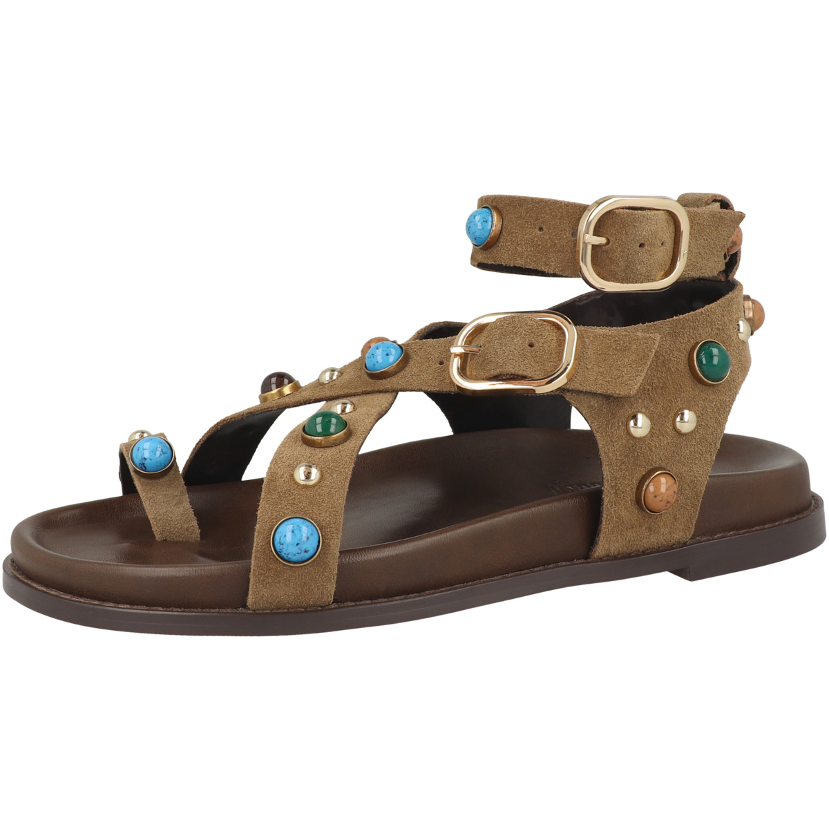 Steve Madden Linear Sandale hellbraun