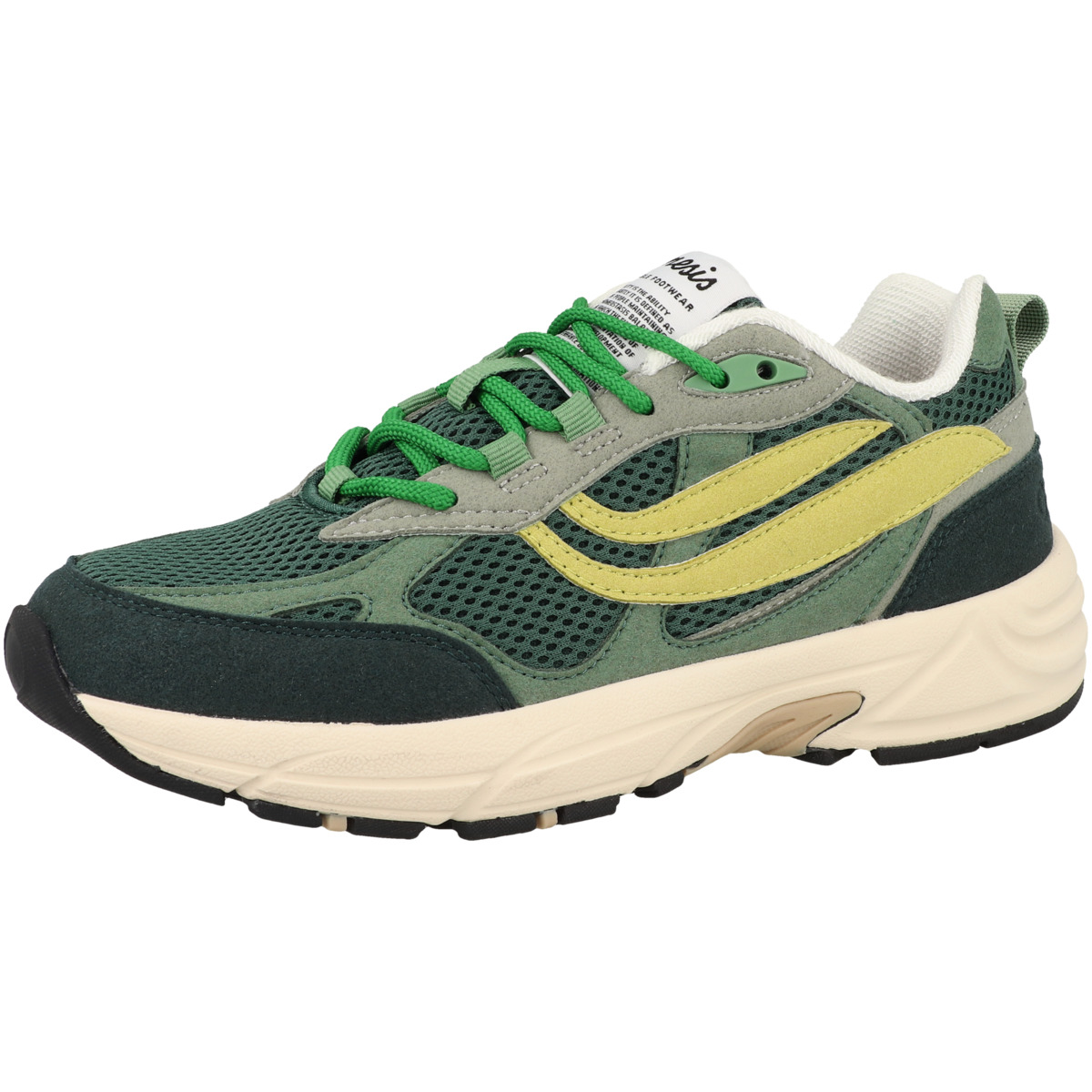 Genesis G-Eco`99 One Color World Sneaker low gruen