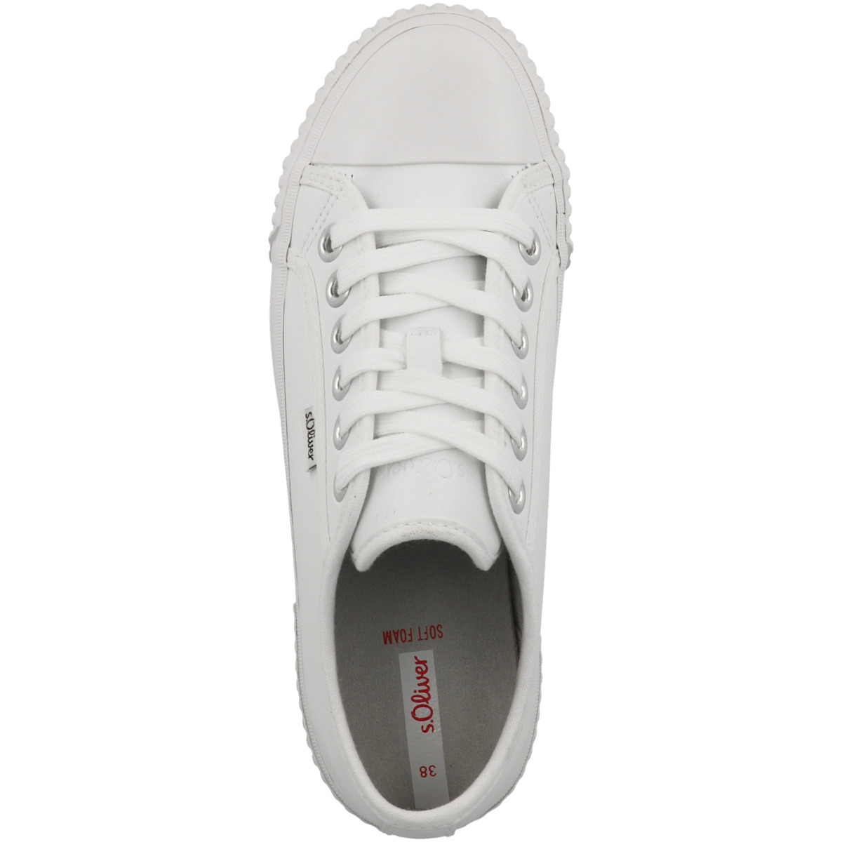 s.Oliver 5-23620-39 Sneaker weiss
