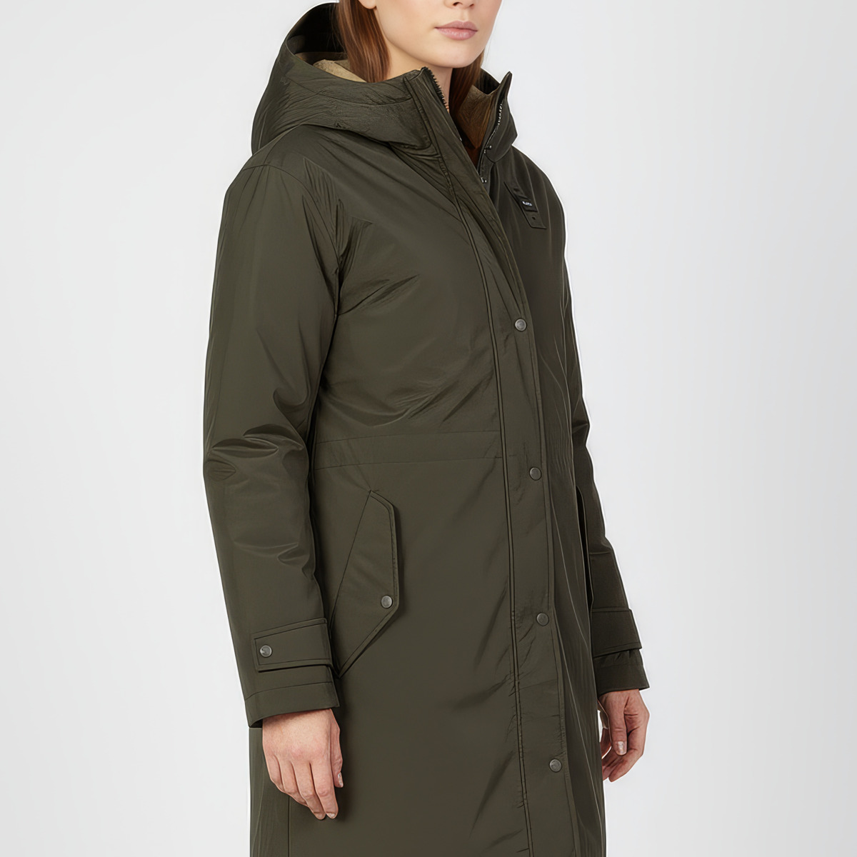 Blauer Payne Parka dunkelgruen