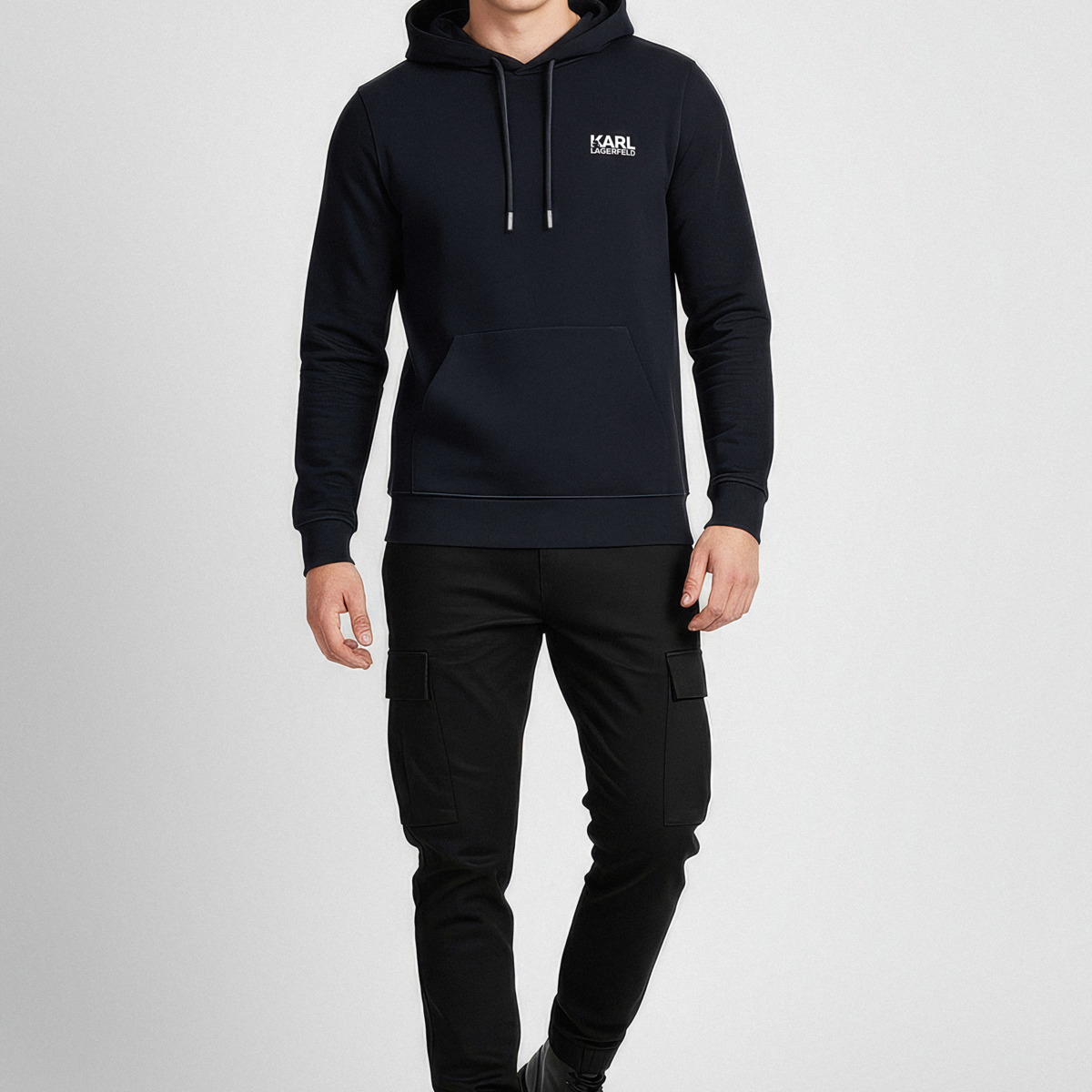 KARL LAGERFELD 705092 Hoodie dunkelblau