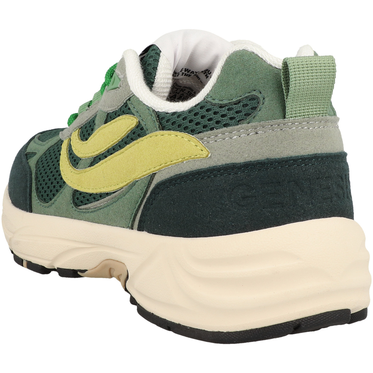 Genesis G-Eco`99 One Color World Sneaker low gruen