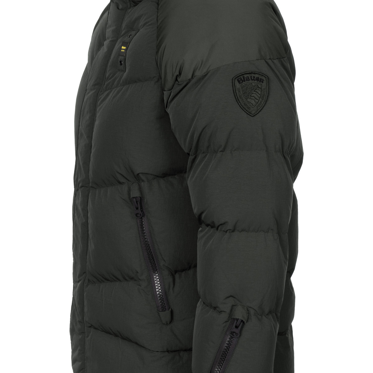 Blauer Crown Winterjacke dunkelgruen