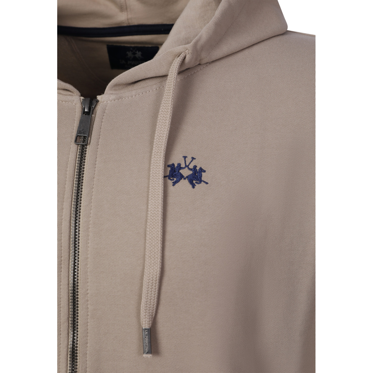 La Martina MCF011 Kapuzenpullover beige