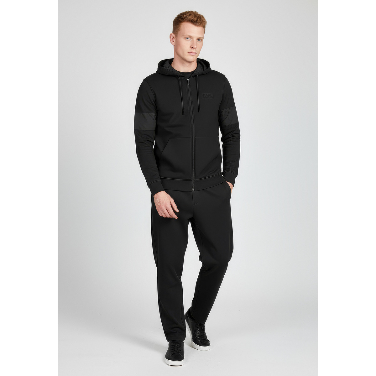 KARL LAGERFELD 705000 Sweatjacke schwarz