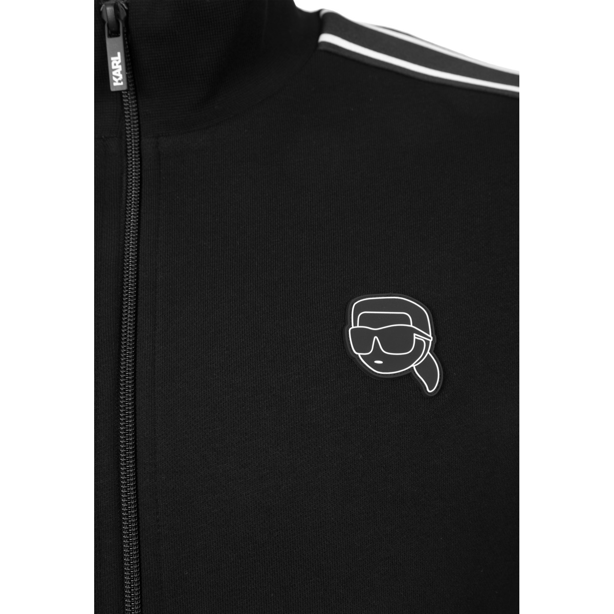 KARL LAGERFELD 705043 Sweatjacke schwarz