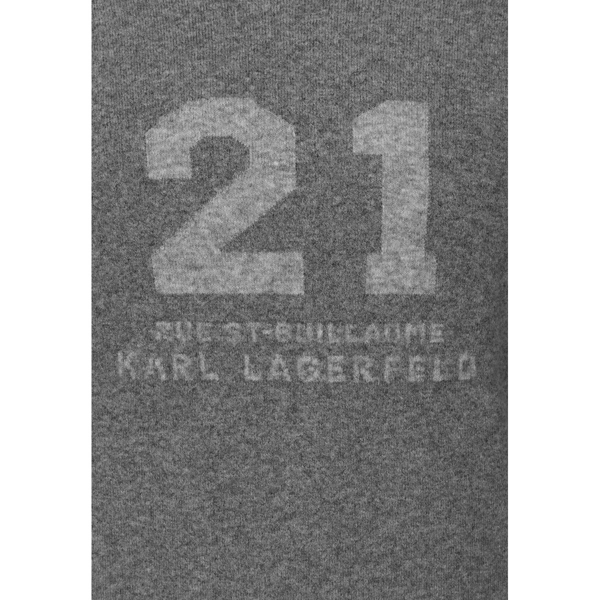 KARL LAGERFELD 655029 Pullover grau