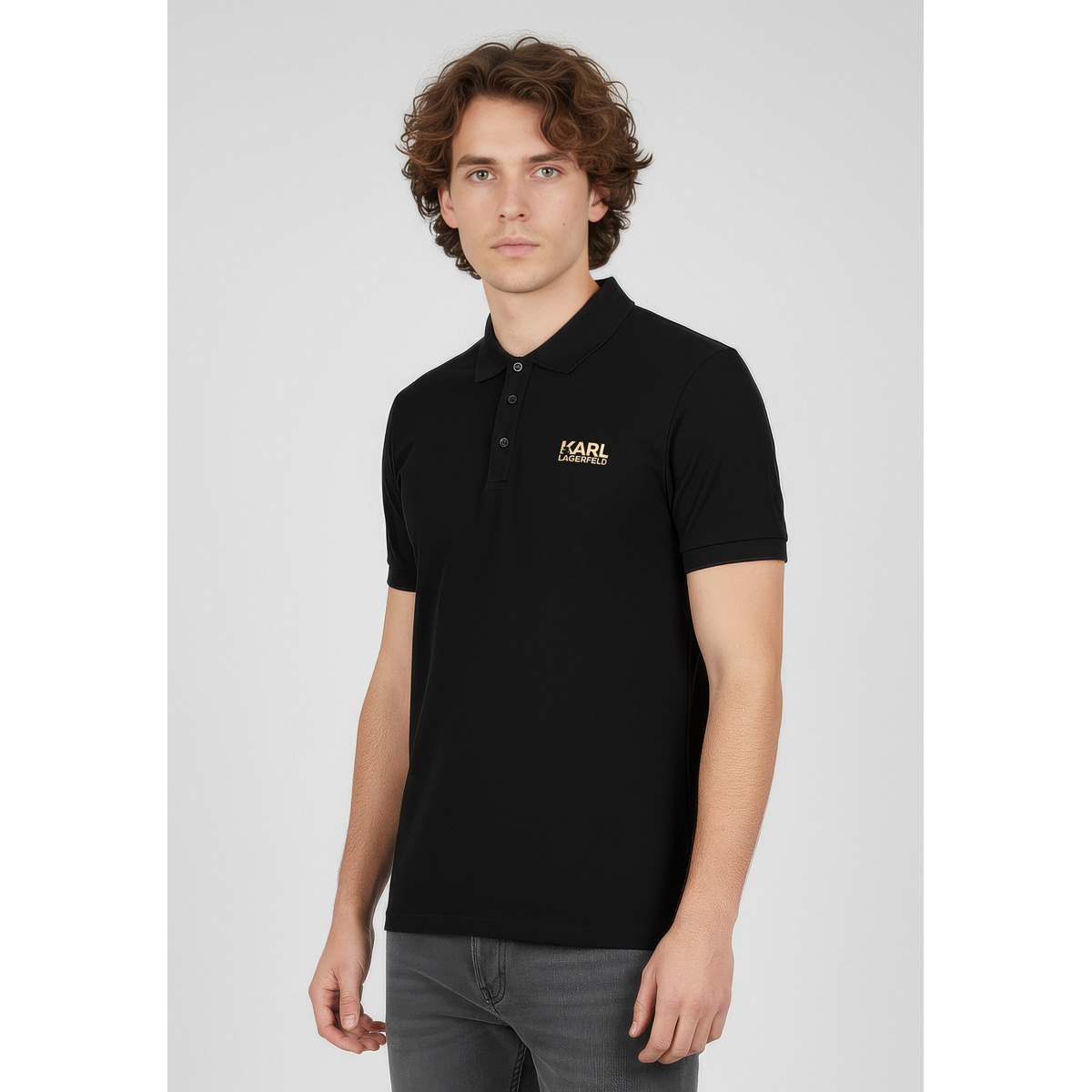 KARL LAGERFELD 745088 Poloshirt gold