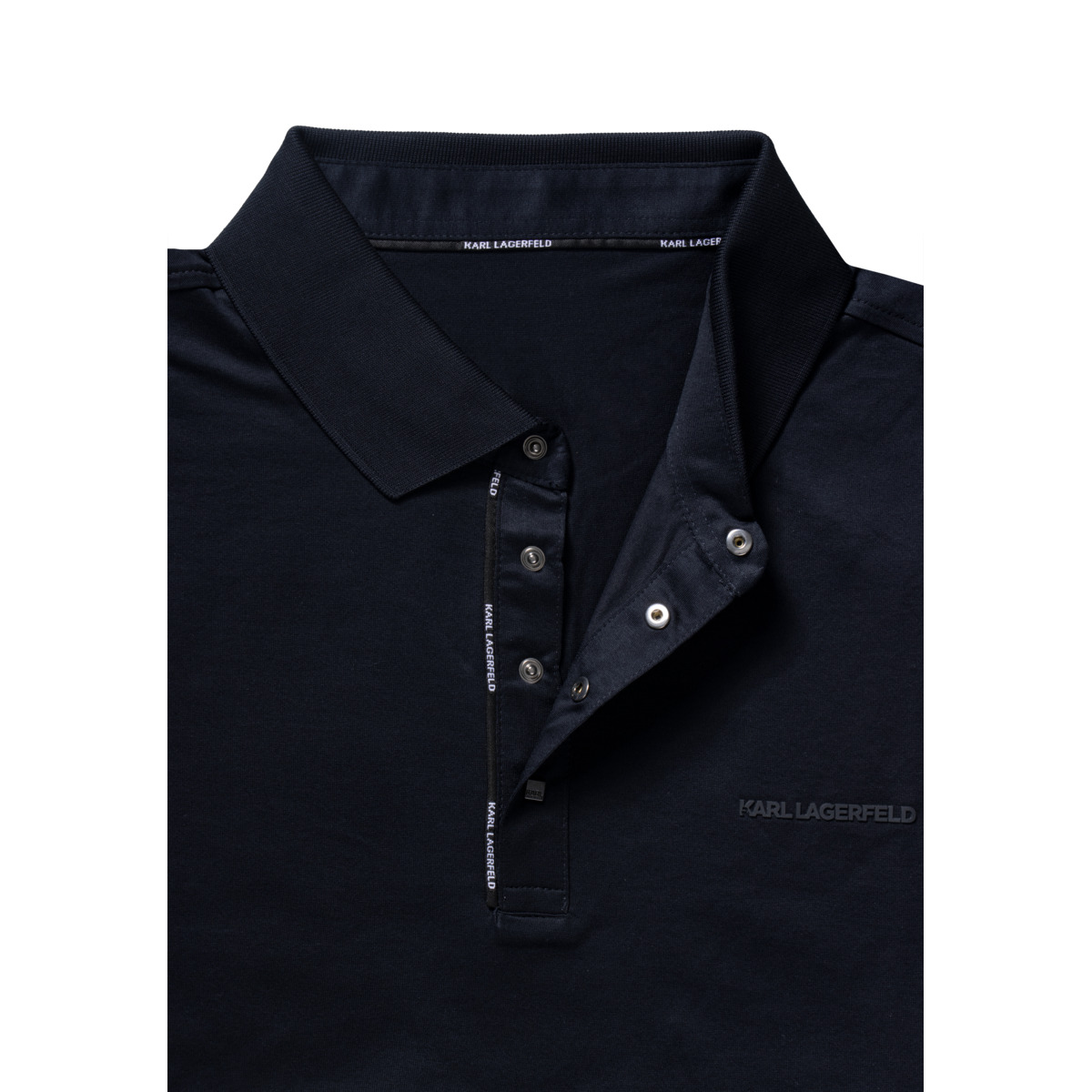 KARL LAGERFELD 745002 Poloshirt dunkelblau