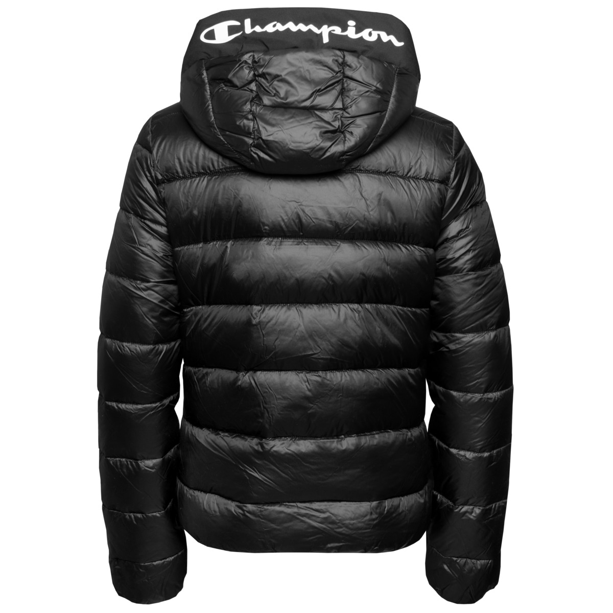 Champion Hooded Polyfilled Jacket schwarz
