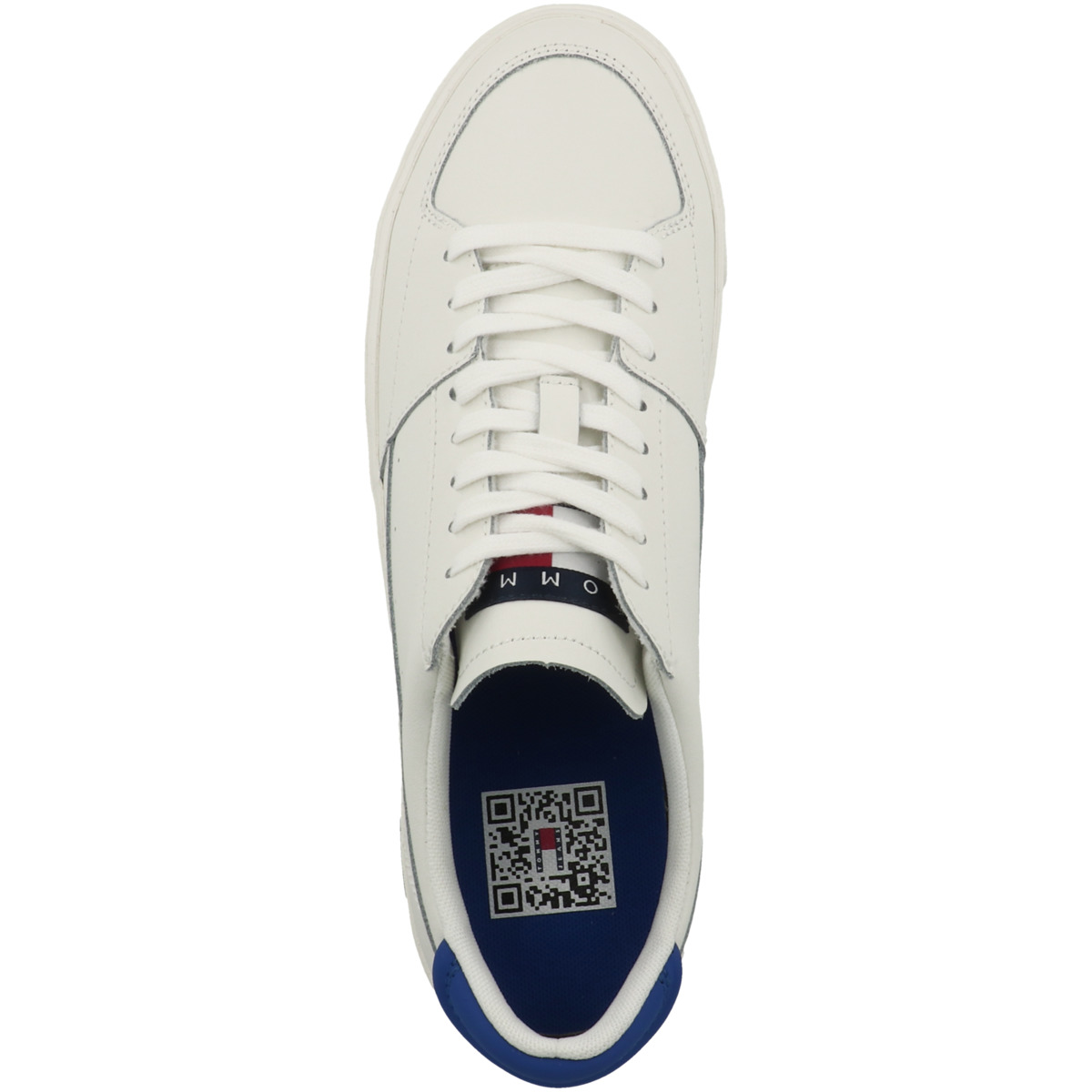 Tommy Hilfiger Tommy Jeans Vulcanized Leather Sneaker creme