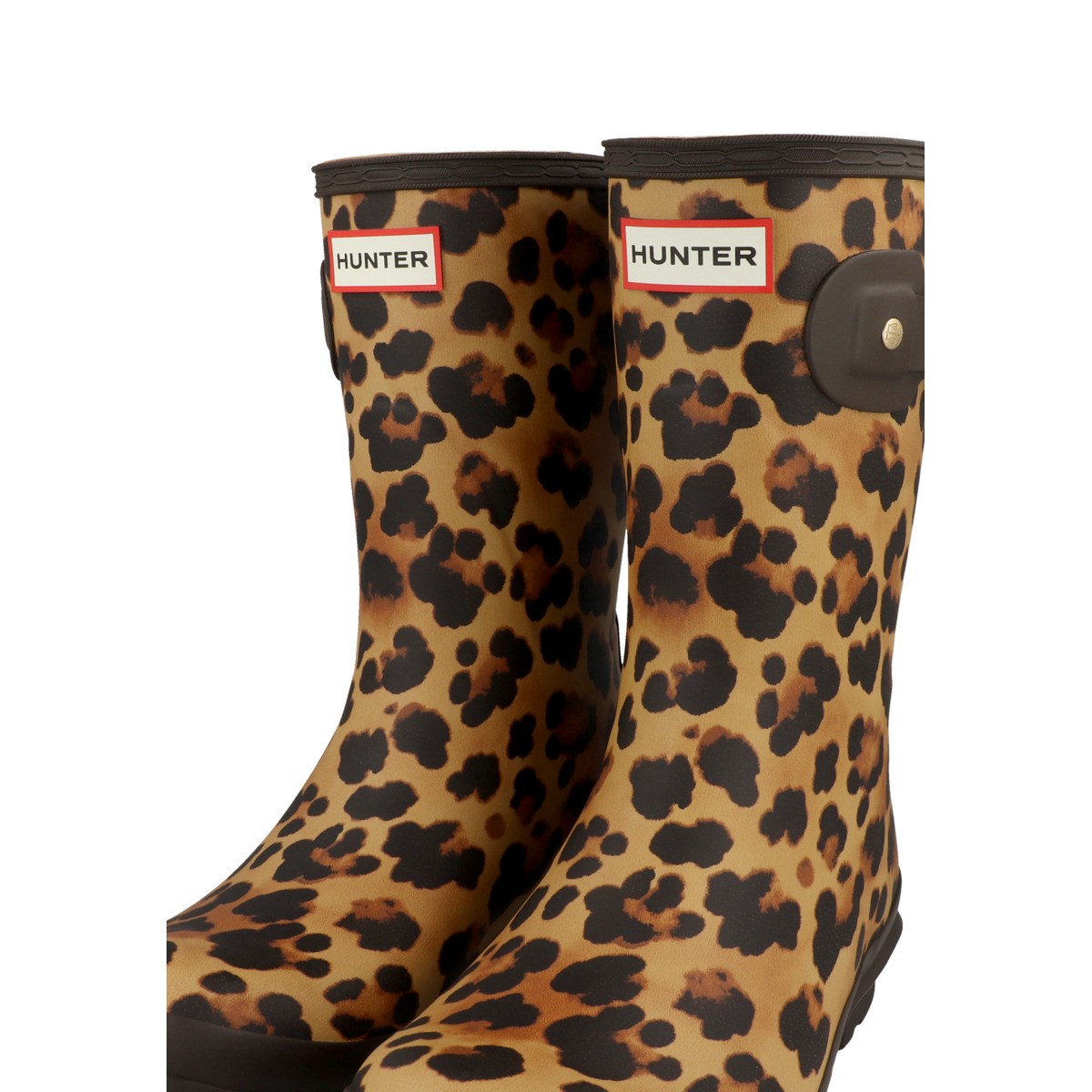 Hunter Womens Original Short Boot Gummistiefel braun