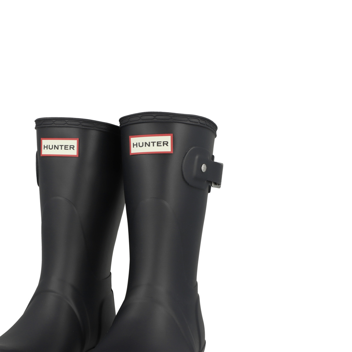 Hunter Womens Original Short Boot Gummistiefel dunkelblau