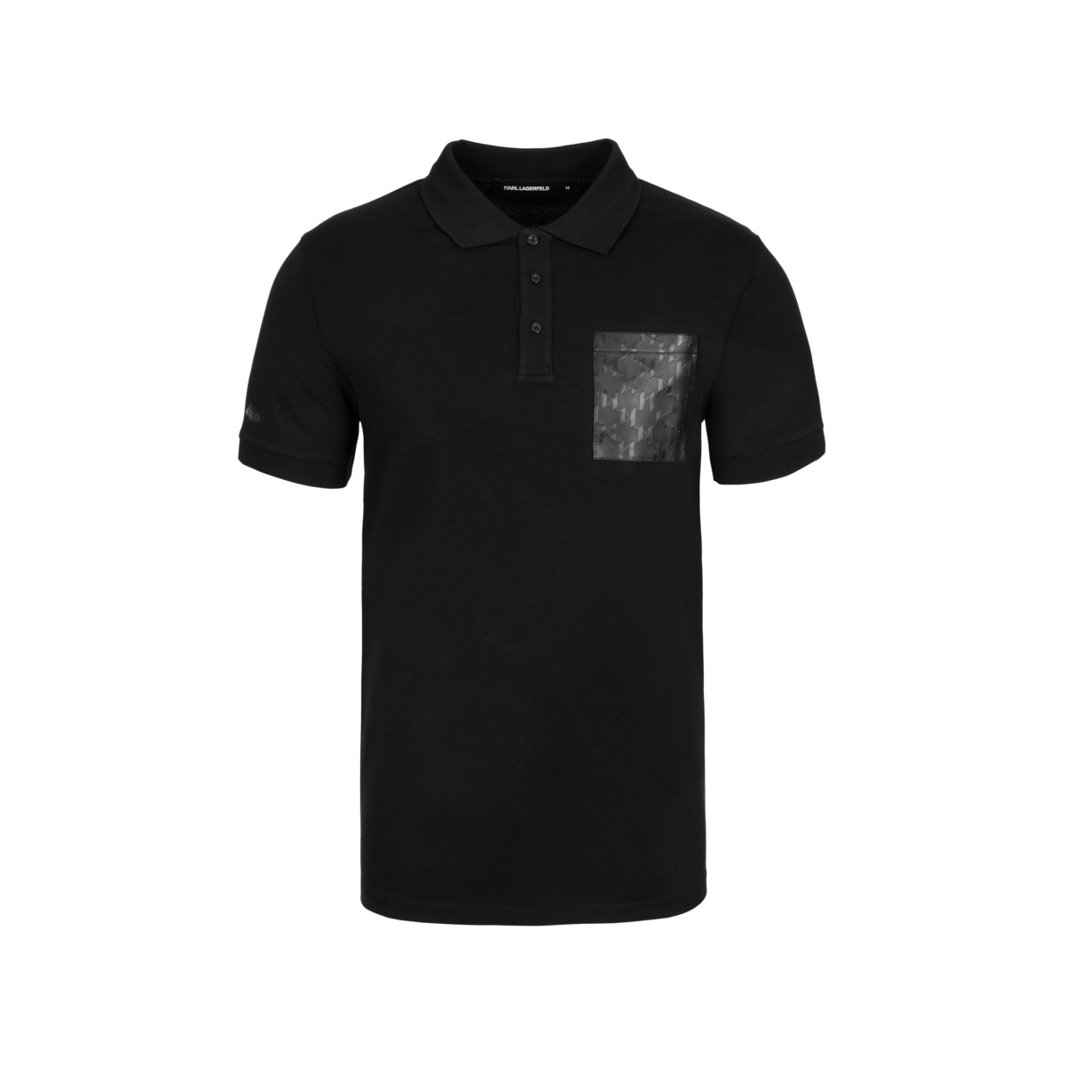 KARL LAGERFELD 745024 Poloshirt schwarz