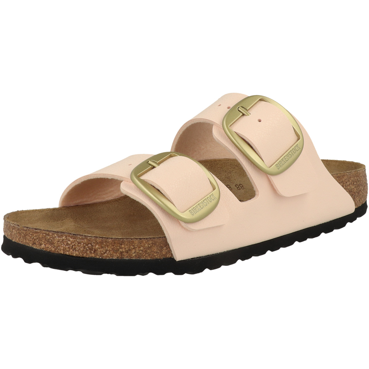Birkenstock Arizona Big Buckle Birko-Flor Nubuk Sandale schmal rosa
