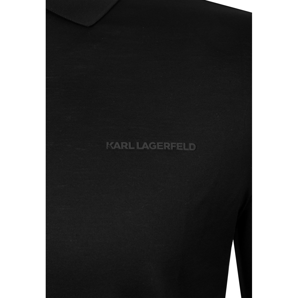 KARL LAGERFELD 745002 Poloshirt schwarz