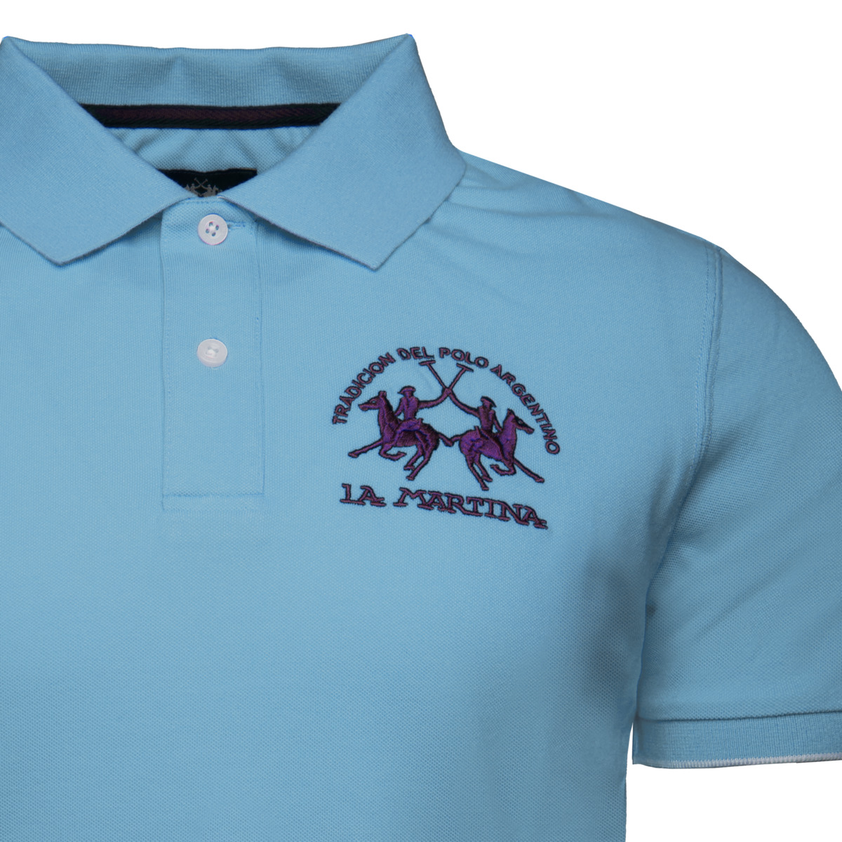 La Martina MAP001 Poloshirt blau