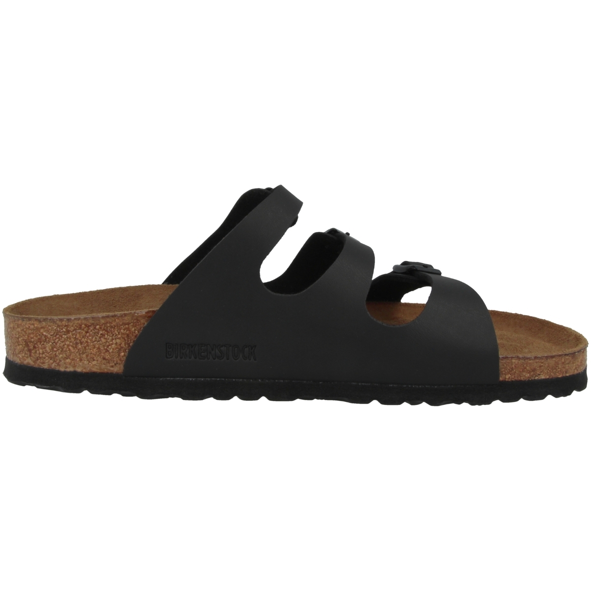 Birkenstock Florida SFB Birko-Flor Sandale Weichbettung schmal schwarz