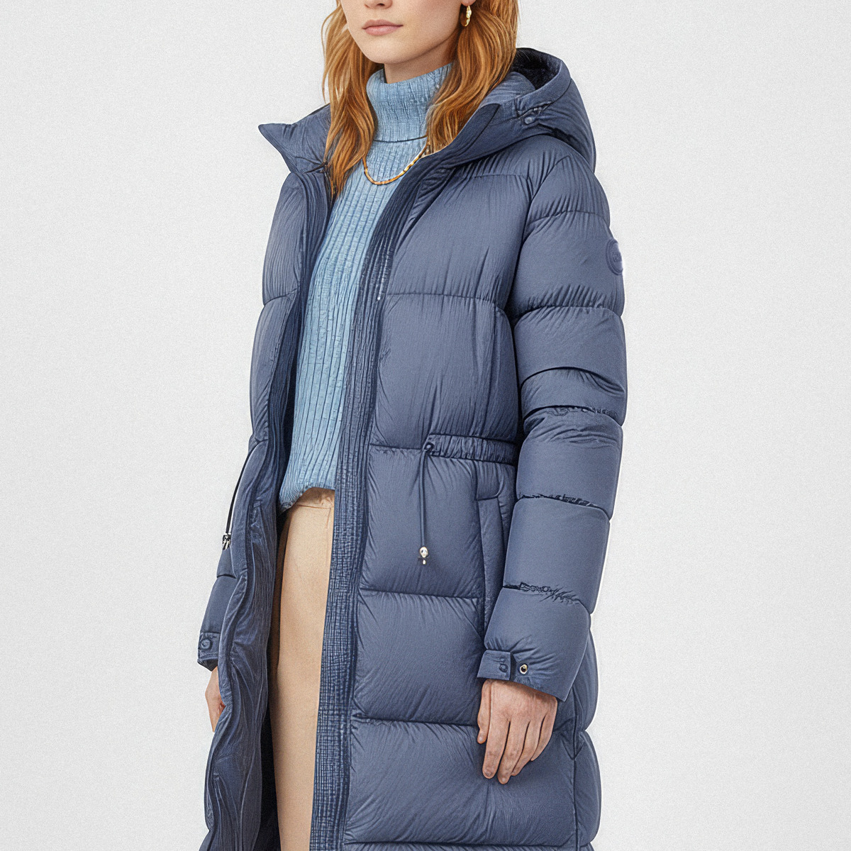 Colmar 2249 Daunenmantel blau