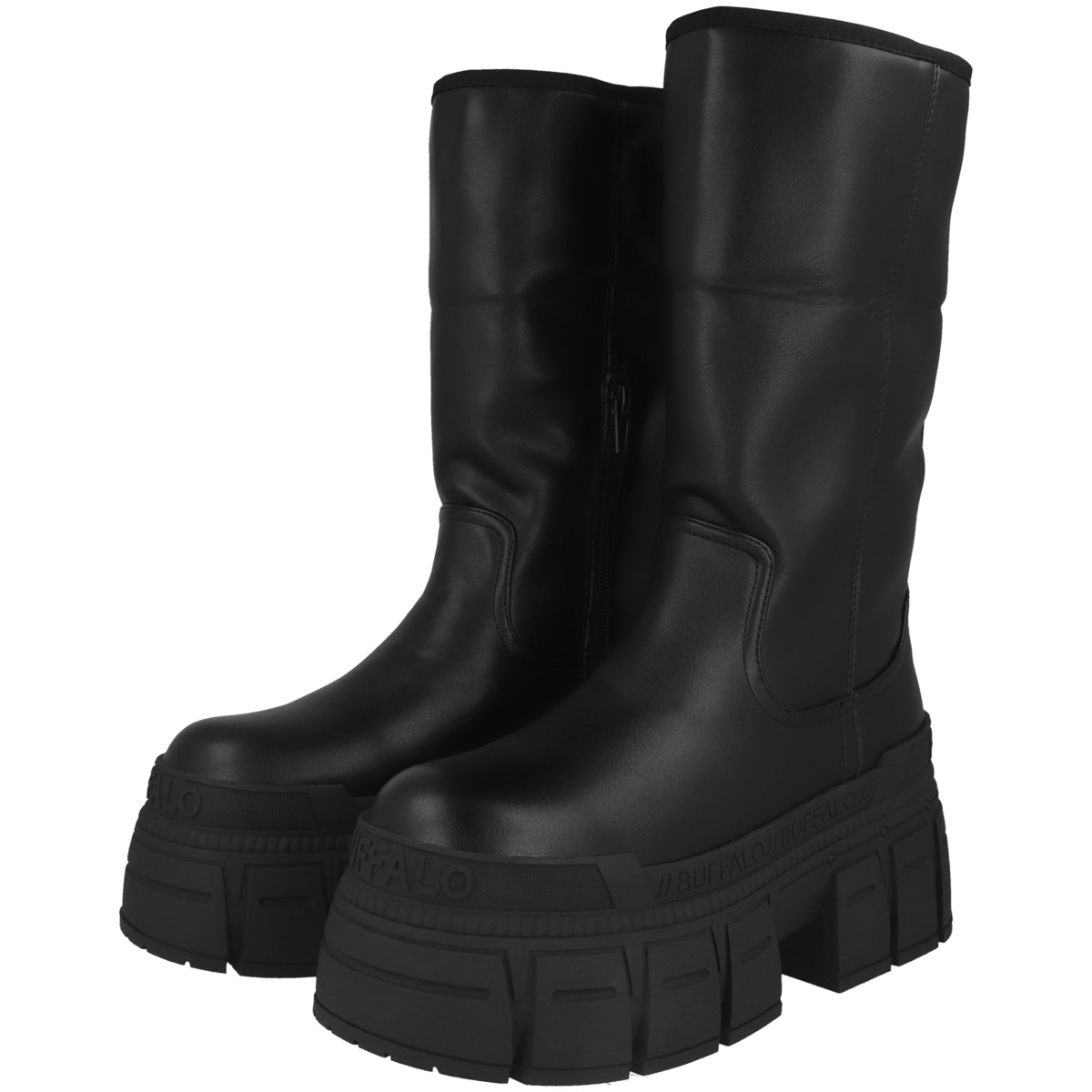 Buffalo Gospher Fold Warm Winterstiefel schwarz