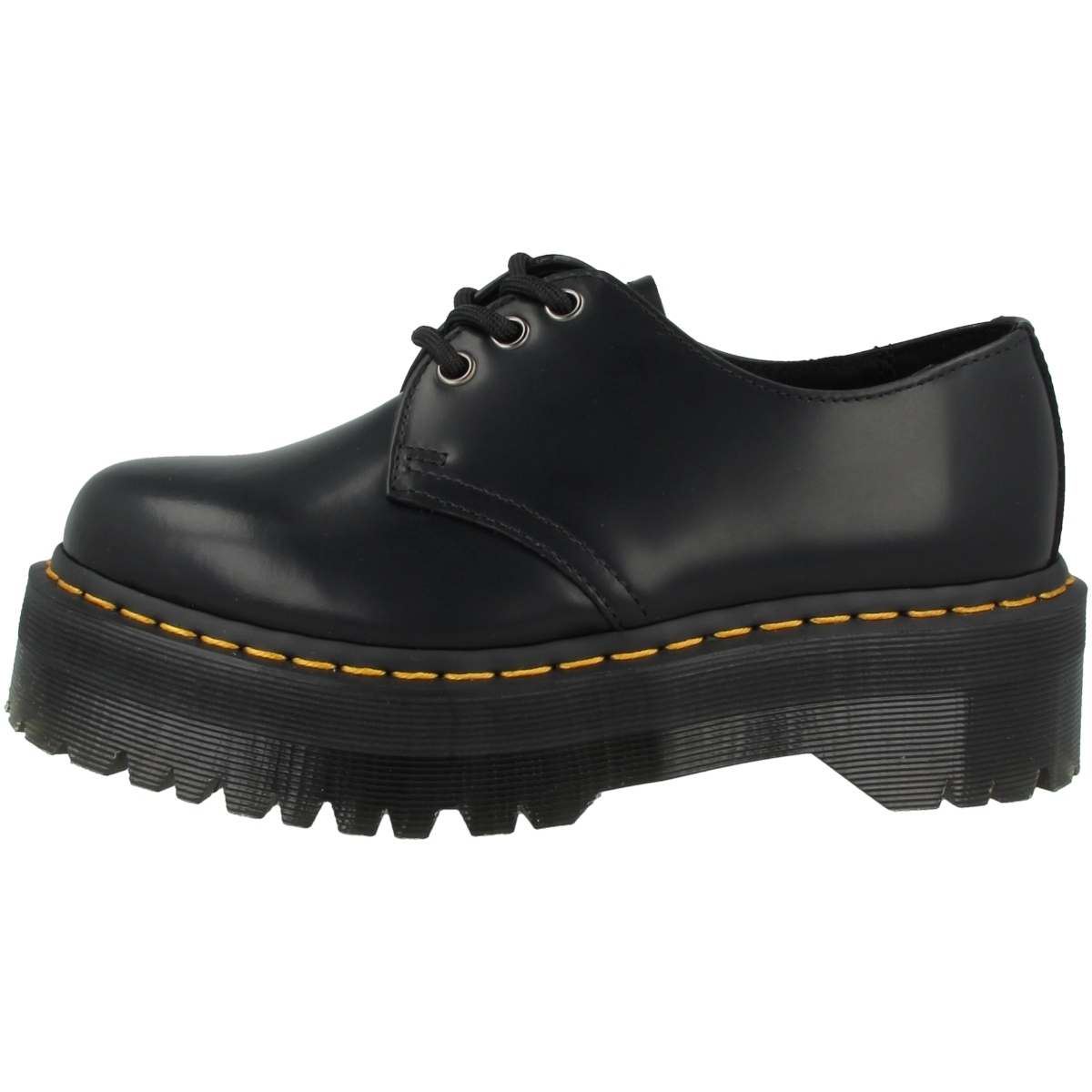 Dr. Martens 1461 Quad Plateau Schnürschuhe schwarz