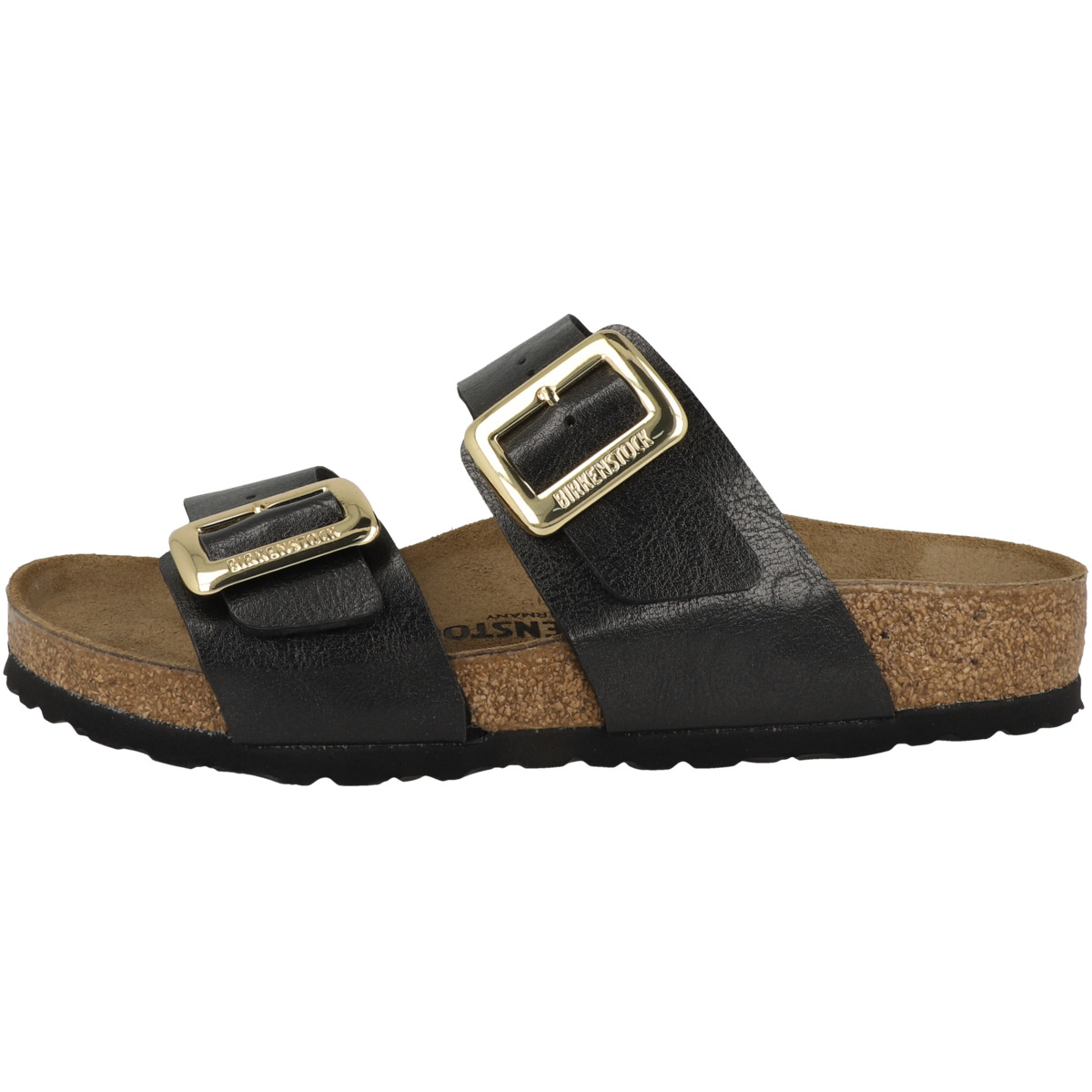 Birkenstock Sydney Cushion Buckle Birko-Flor Graceful Sandale normal schwarz