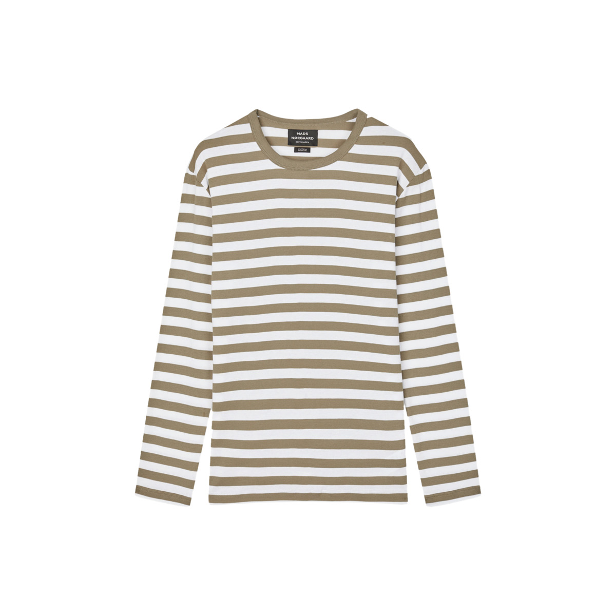 Mads Norgaard Midi Rib Tobias Langarmshirt multicolor