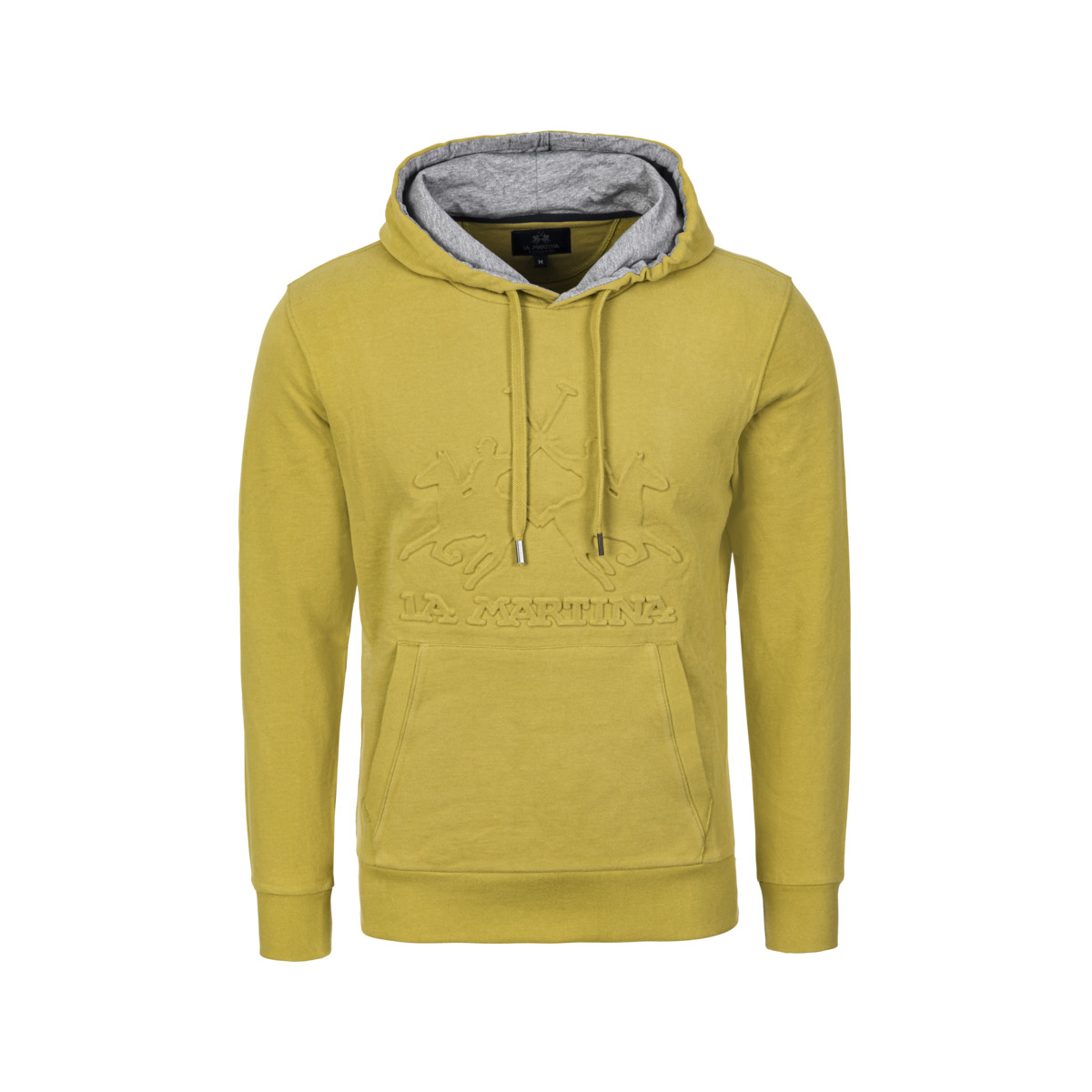 La Martina MBF010 Kapuzenpullover gelb