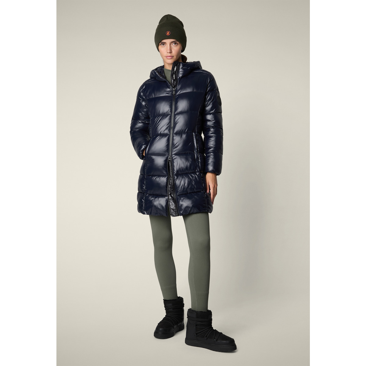 Save the Duck Ines Steppmantel dunkelblau