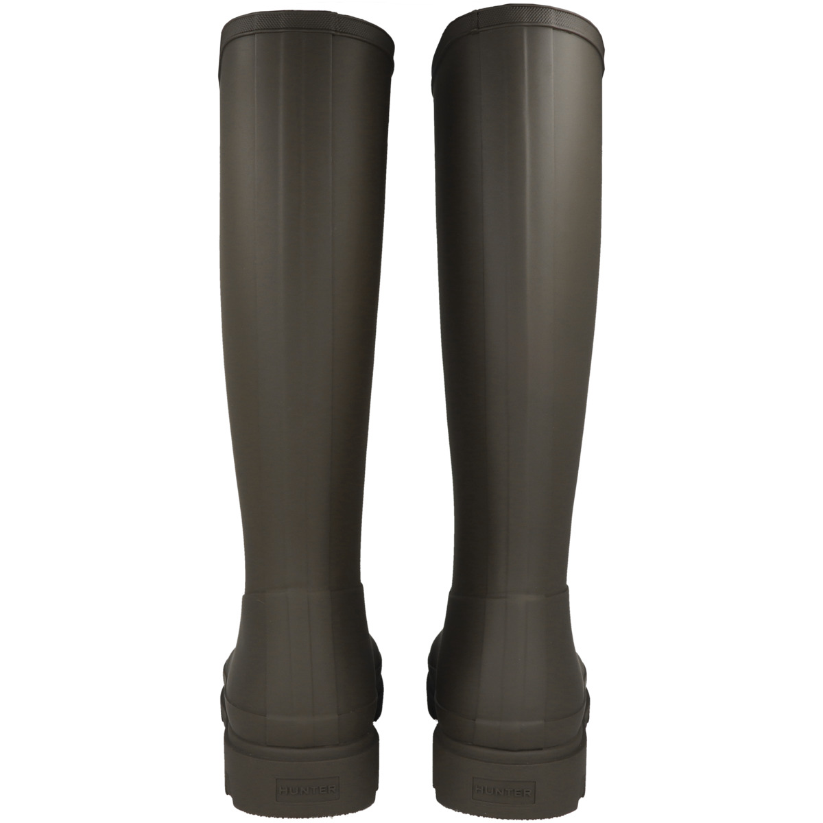 Hunter Unisex Downpour Tall Boot Gummistiefel braun