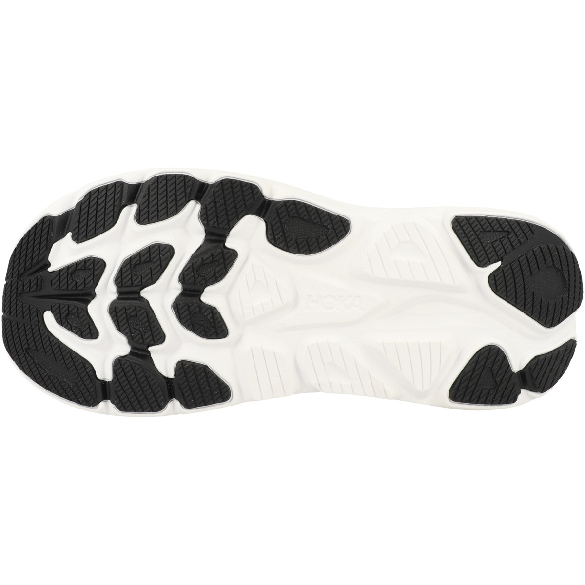 HOKA Clifton 11 Laufschuhe weiss/schwarz