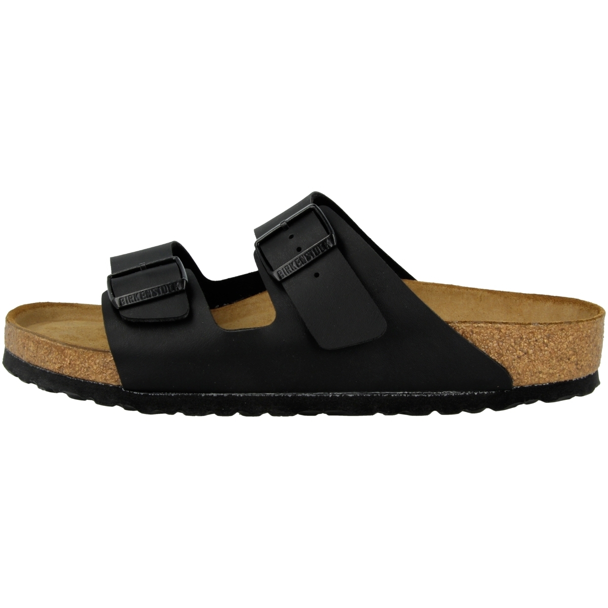 Birkenstock Arizona SFB Birko-Flor Sandale Weichbettung normal schwarz