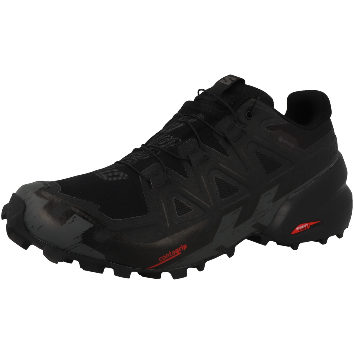 Salomon Speedcross 6 GTX Trailrunning Laufschuhe schwarz