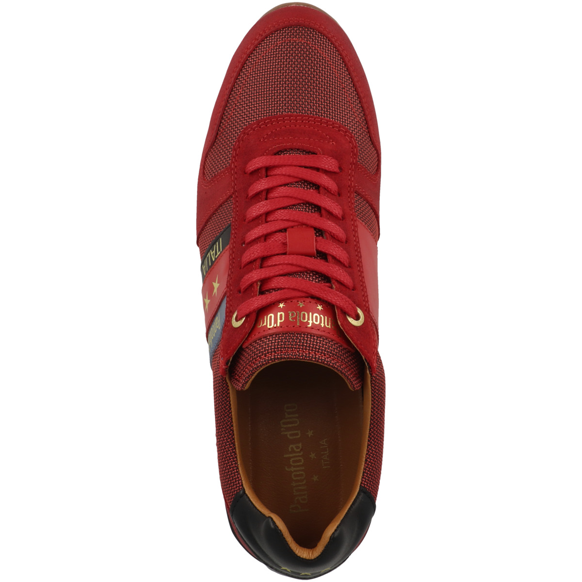 Pantofola d Oro Rizza N Uomo Low Sneaker rot
