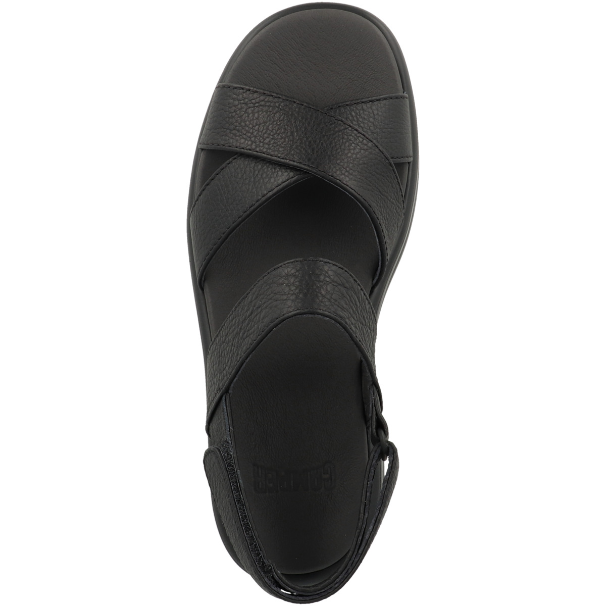 Camper Pelotas Flota Up Sandale schwarz