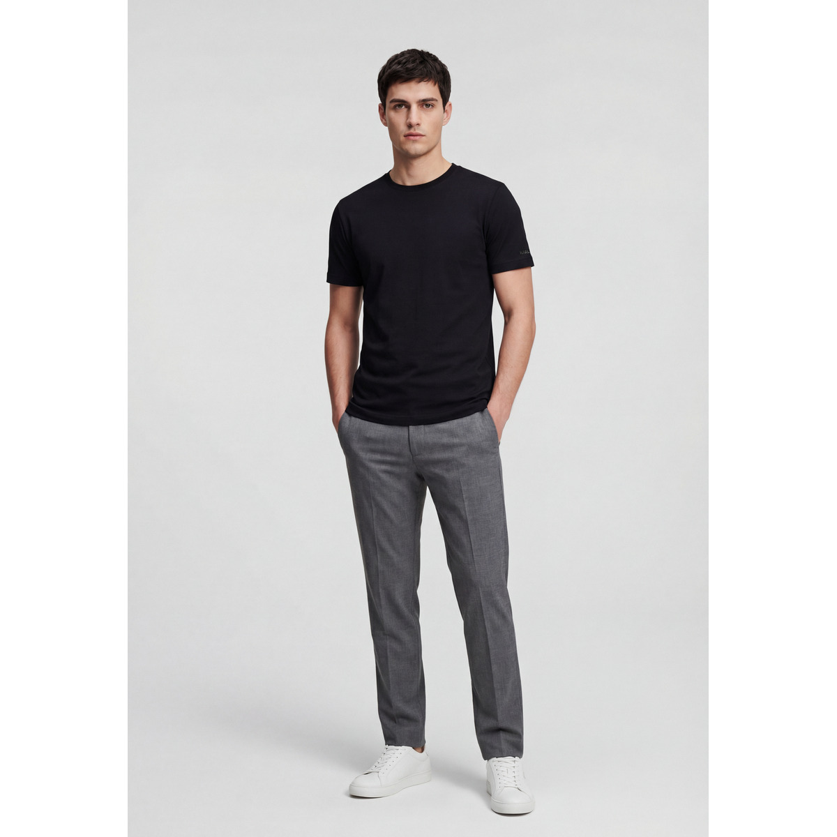 KARL LAGERFELD 765000 T-Shirt schwarz