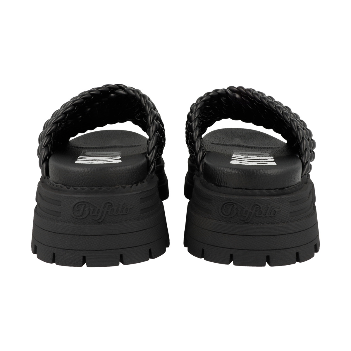 Buffalo Lennox Cross Pantolette schwarz