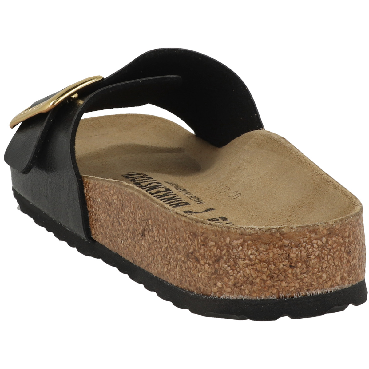 Birkenstock Catalina Cushion Buckle Birko-Flor Sandale schmal schwarz