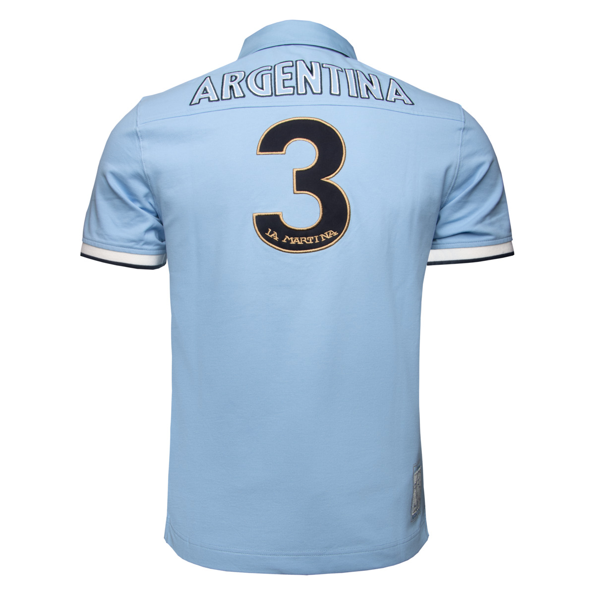 La Martina MAP616 Poloshirt hellblau