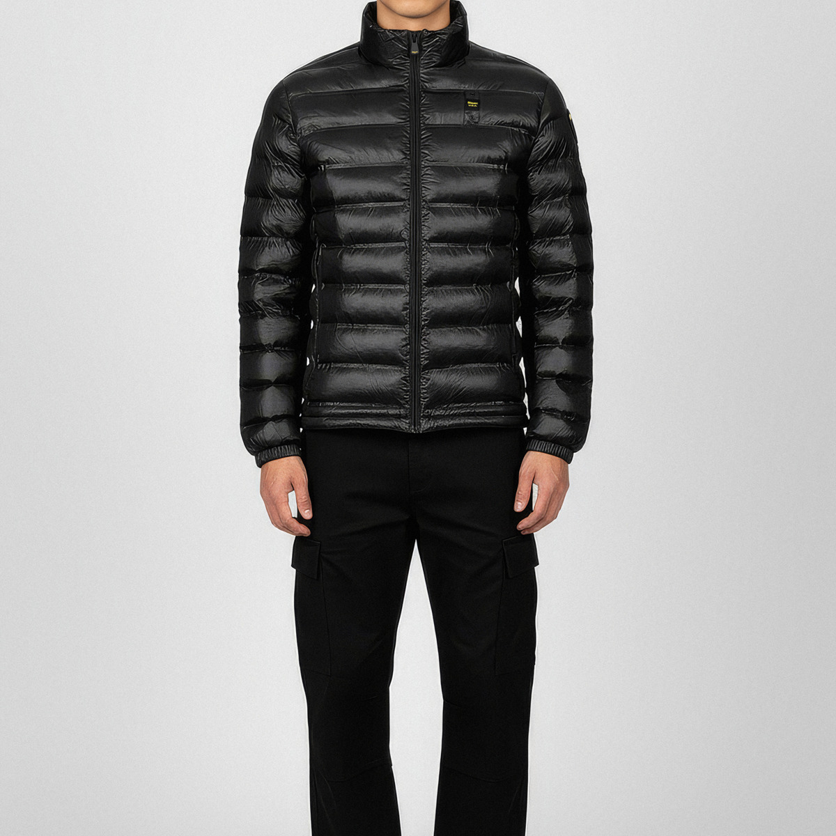 Blauer Sewall Steppjacke schwarz