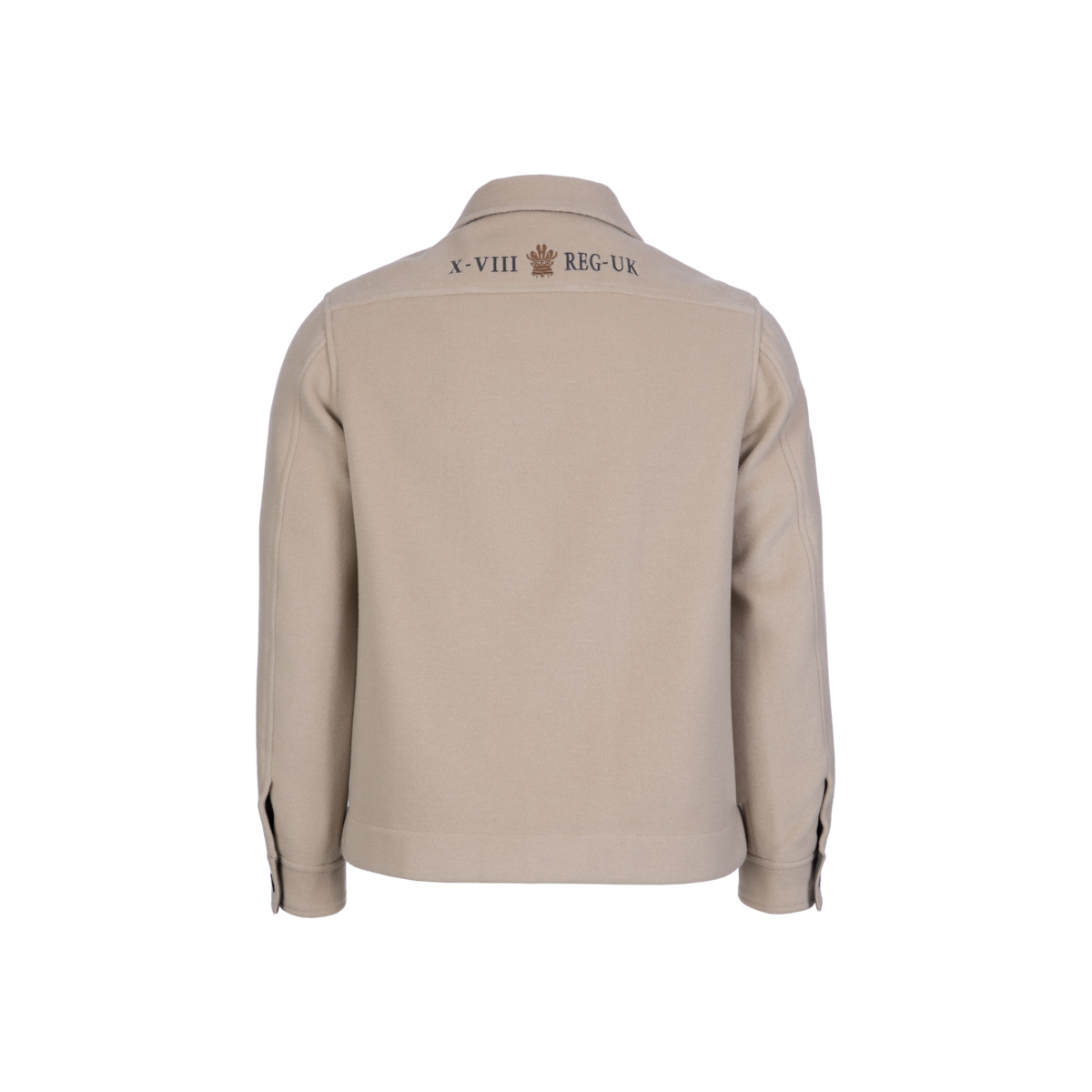 La Martina MBOG60 Kurzmantel beige