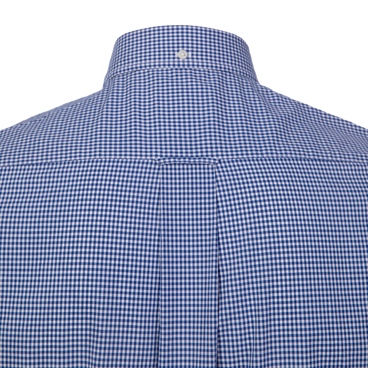 GANT Reg Classic Poplin Gingham Hemd blau